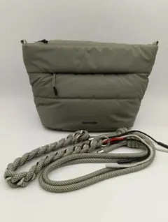 【人気】topologie 緑ショルダーバッグ ストラップ（ORope）新品