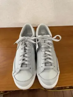 NIKE スニーカー グレー チェック柄