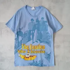 US古着　Beatles ビートルズ　バンドTシャツ　総柄　海外公式　©2008のサムネイル