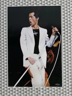☆矢沢永吉 1978年 通販カラースーツ ポスター (正規品) - メルカリ