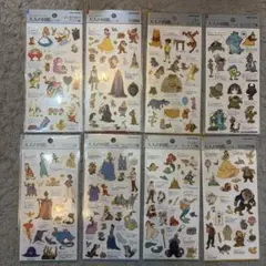 m*！様 大人の図鑑シール　ディズニー　8種セット