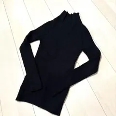レディース　アーバンリサーチ　ニット　セーター　ハイネック　黒