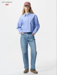 UNIQLO ストレートジーンズ JW ANDERSON 25 股下71cm