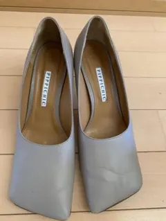 PIPPICHIC ピッピシック スクエアトゥ ヒール パンプス 36.5