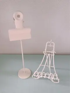 カード置き　メモクリップ