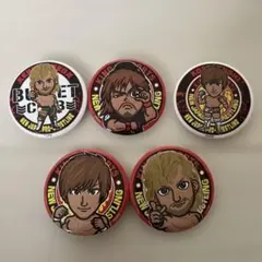 新日本プロレス 缶バッジ 5種セット