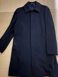 イネドコート メンズ 黒INED HOMME クリーニング済み