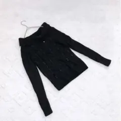 MOSAIQUE モザイク トップス ニット セーター オフショルダーのサムネイル
