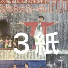 TUBE ハマスタライブ　9/6スポーツ新聞３紙セット