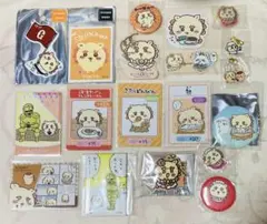 【メルカリ便】ちいかわ まとめ売り シーサー／ステッカー カード 缶バッジ