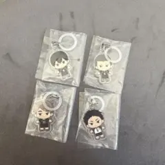 ハイキュー!! ふらっとめじるしアクセサリー　4個セット影山赤葦田中宮治