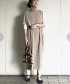 2026年最新】TODAYFUL レディース ノースリーブ ニットワンピースの