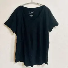 SONOMA ソノマ 無地 半袖Tシャツ Vネック 半袖 XL 黒 綿 メンズのサムネイル