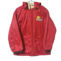 美品ミキハウス プッチーくん　赤いリバーシブル　ジャケット コート　110cm
