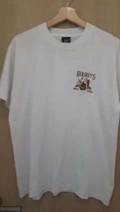 90年代 HERSHEY'S ホワイト Tシャツ Lサイズ