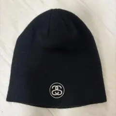 stussy ニットビーニー　ブラックのサムネイル