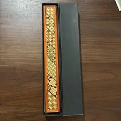 箱根寄木細工 箸入れ ペンケース 新品未使用