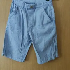 moujonjon キッズ ハーフパンツ 120 ライトブルー