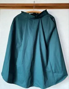 earth music&ecologyグリーンフレアスカート　FREESIZE