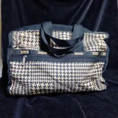 LeSportsac 　チェック柄 ボストンバッグ
