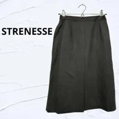ストラネスガブリエルストレーネ タイトスカート グレー スリット 32のサムネイル