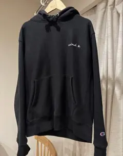 Champion リバースウェーブ × WIND AND SEA 黒パーカーのサムネイル