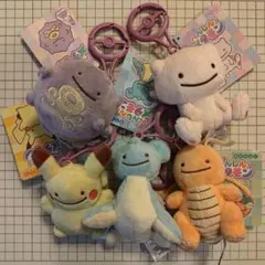 早い者勝ち】へんしん！メタモン マスコット 5種セット - メルカリ