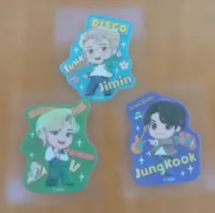 BTS Tiny TAN ステッカー3枚セット
