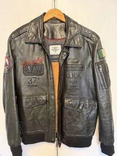 AERONAUTICA MILITARE レザージャケットのサムネイル