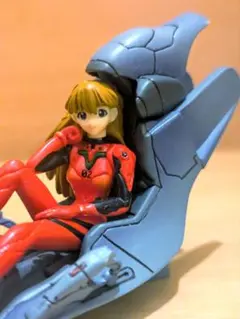 アスカ エヴァンゲリオン コックピット フィギュア 昔 レトロ レア 昔
