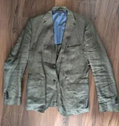 MANGO 100%リネン テーラードジャケット