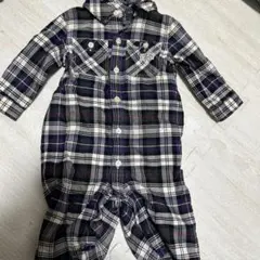 Ralph Lauren チェック柄ロンパース 3M