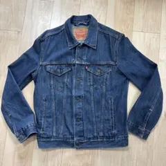 Levi's トラッカージャケット　ダークブルー Gジャン Sサイズ