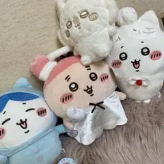 ちいかわ 運んで…みろッBIGぬいぐるみ カニちゃん　古本屋 てんし　他4種組