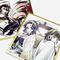 鬼滅の刃 WEBSHOPくじ アクリル色紙 胡蝶しのぶ 栗花落カナヲ 2枚