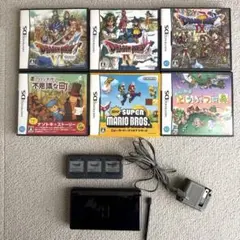動作確認済 ニンテンドーDS Lite 本体＆充電器 ゲームソフト6本セット