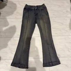 値下❗️美品✨フレアデニムパンツ M