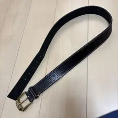 ハーレーダビッドソンHARLEY-DAVIDSON　本革ベルト　黒