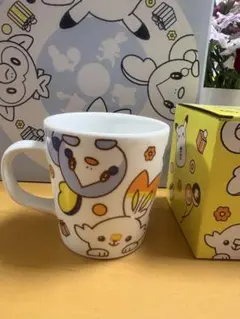 ミスドのポケモンコラボ　2019年クリスマスマグカップとプレート（陶磁器）
