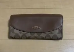 Coach ブラウン 長財布