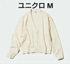 ユニクロ メッシュVネックショートカーディガン