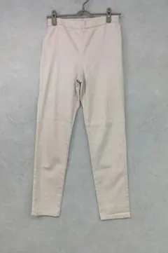 □ GU スキニーパンツ ベージュ Lサイズ