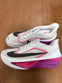 Nike Zoom Fly ランニングシューズ ホワイト/ピンク25.5cm