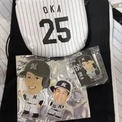 千葉ロッテマリーンズ 岡大海 選手 グッズ 3点セット 千葉ロッテマリーンズ 岡大海選手グッズセット - メルカリ