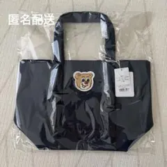 大人気　フェイラー　オールドテディ　トートバッグ　ネイビー　　Lサイズ