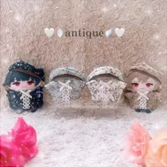 にじぱぺっと ぬい服 トップス ベレー帽 セット 【pink beige】