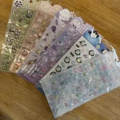 3D立体シール 6枚セット