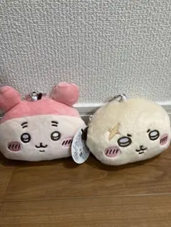 ちいかわ ぬいぐるみ パスケースポーチ2 カニちゃん、ラッコ先生セット