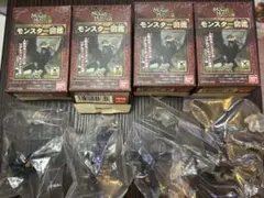 モンスターハンター　モンスター図鑑　フィギュアセット　4体のサムネイル