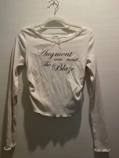 one after another NICECLAUPロゴプリントテレコトップスのサムネイル